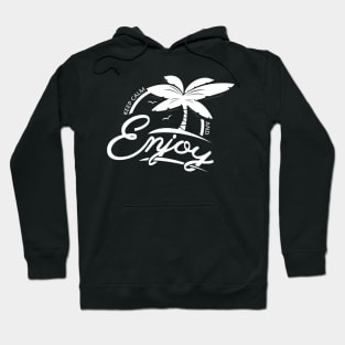 'Keep Calm and Enjoy' Awesome Pina Colada Gift Hoodie